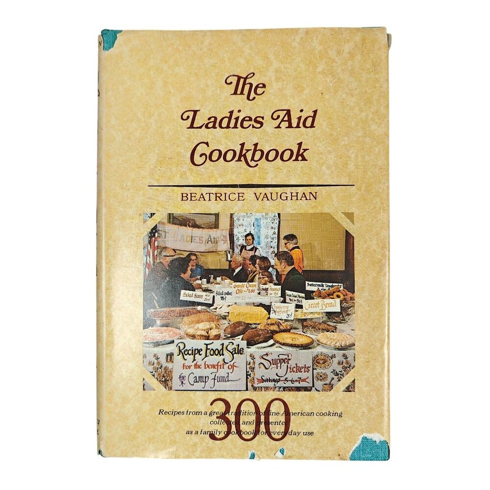 The Ladies Aid Cookbook Beatrice Vaughan Vintage Hardcover Local Ethnic Recipes